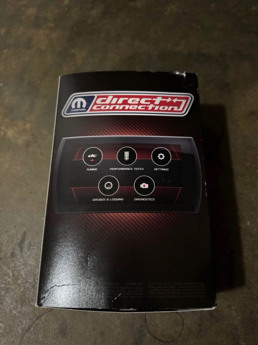 Mopar Performance Connection tuner display pre-stage kit Dodge SRT hellcat